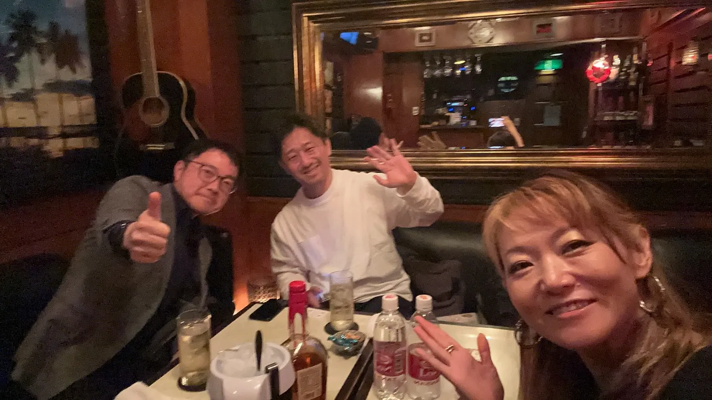 私も含めタイプの違う凸凹3人組です❤️笑