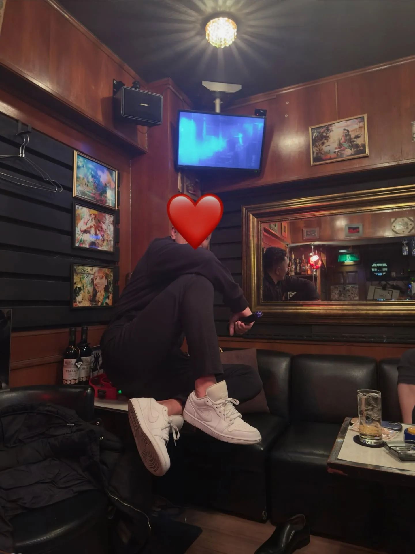 先週金曜日の遅い時間のAbhi〜❤️❤️❤️