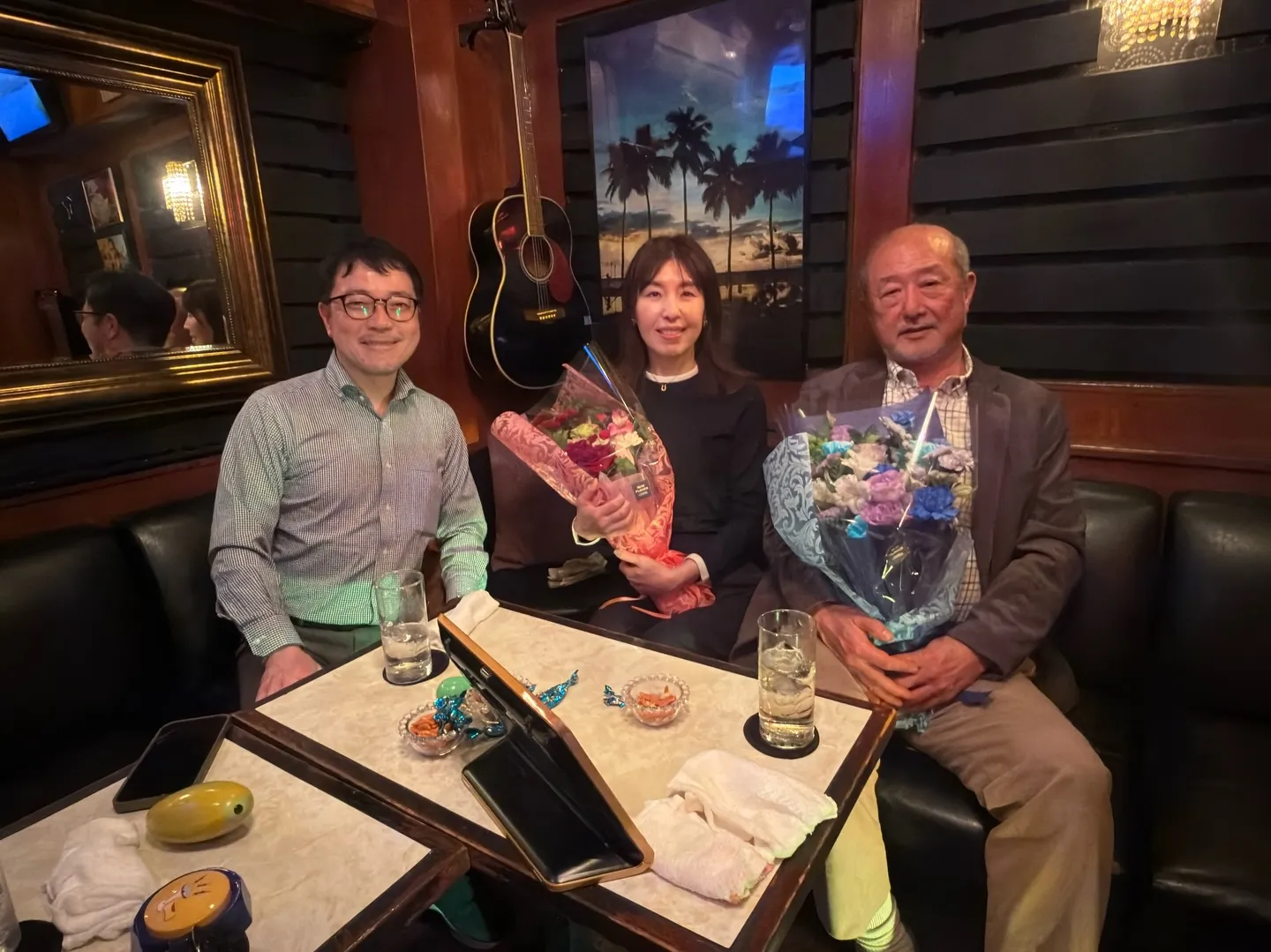 いつもAbhiに来てくれてた御三方中お二人が一旦ご卒業です泣...