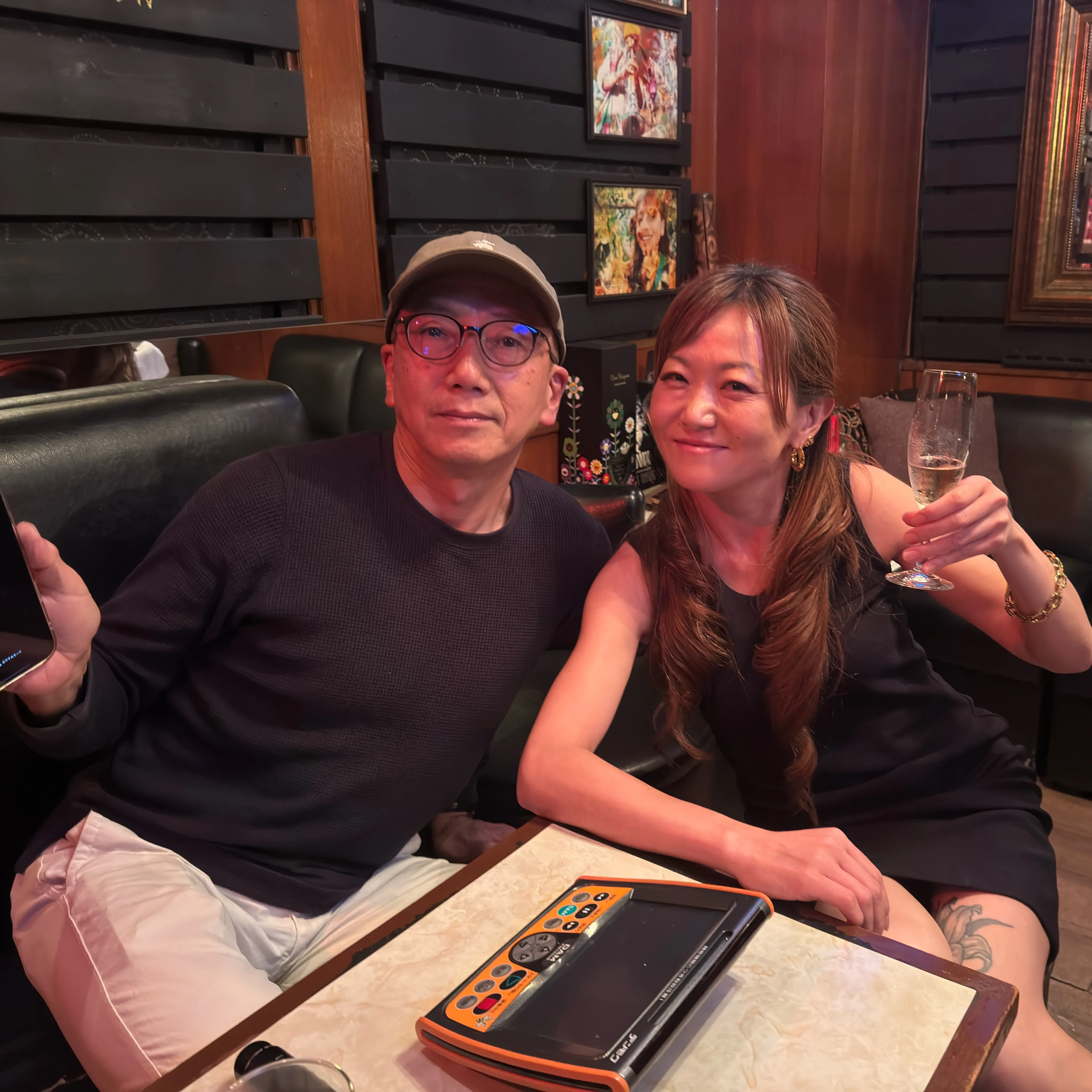 HANNAを皮切りについに銀座Abhiに来てくれた！😄❤️