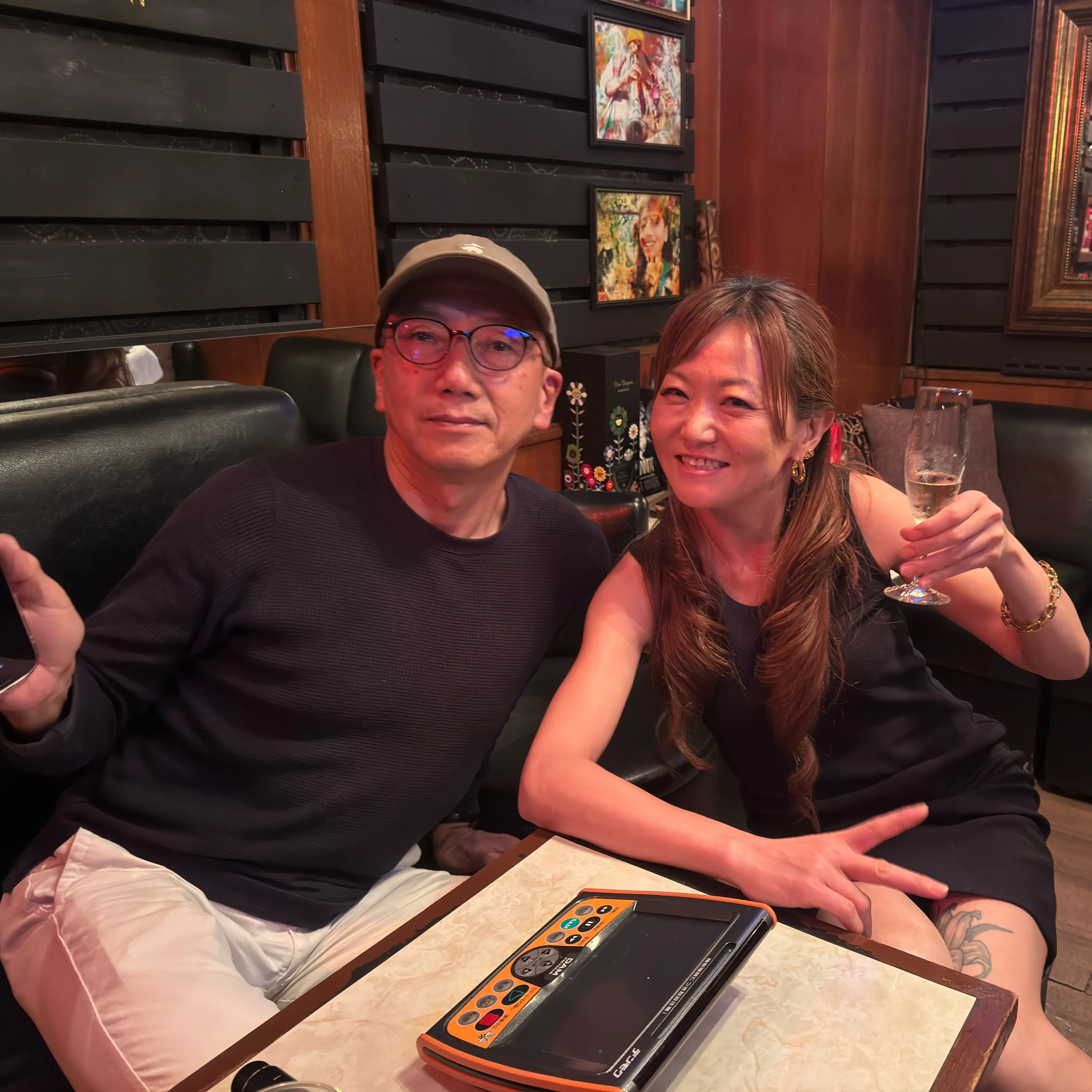 HANNAを皮切りについに銀座Abhiに来てくれた！😄❤️