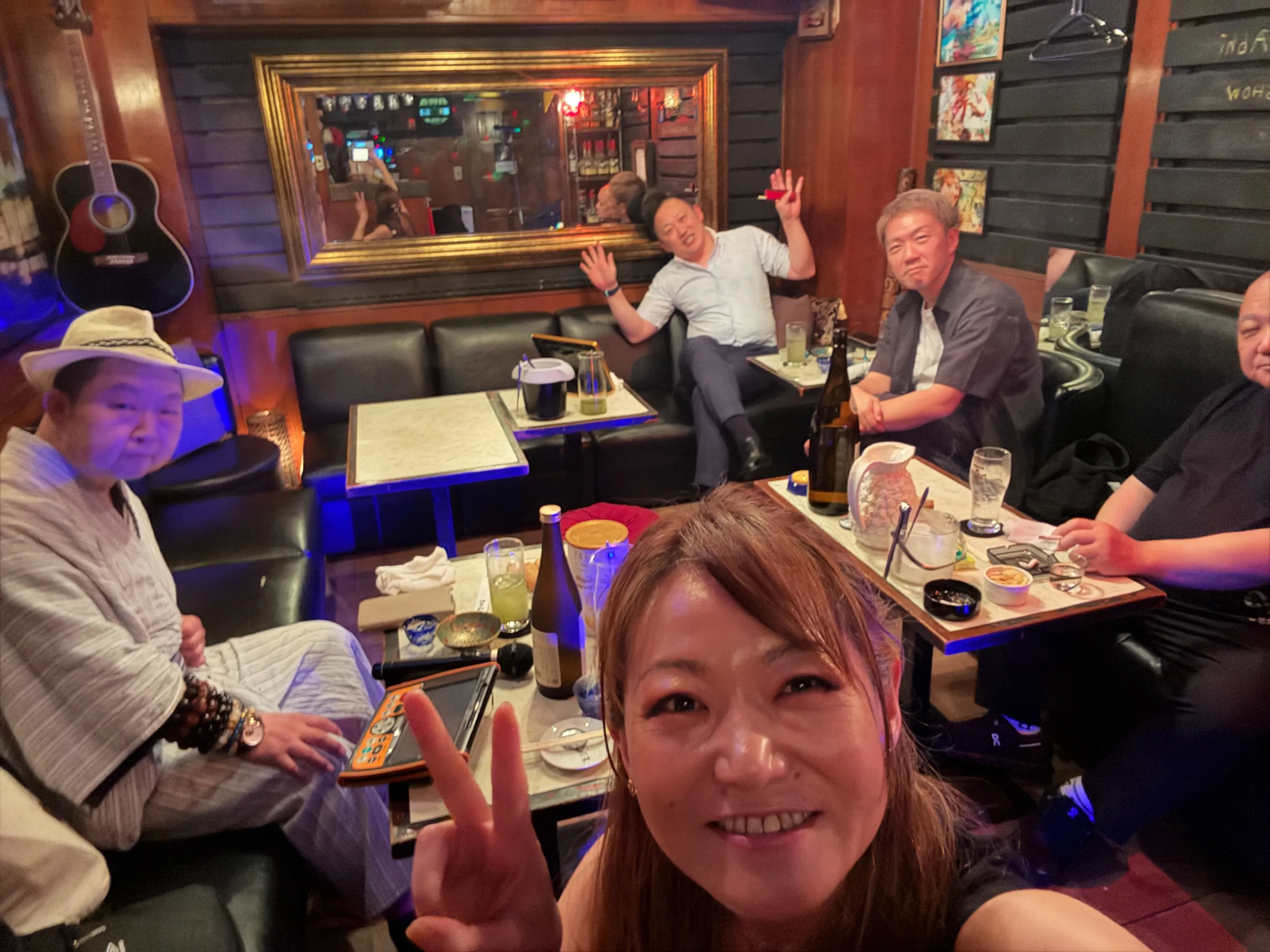 珍しいメンバーが揃った夜❤️