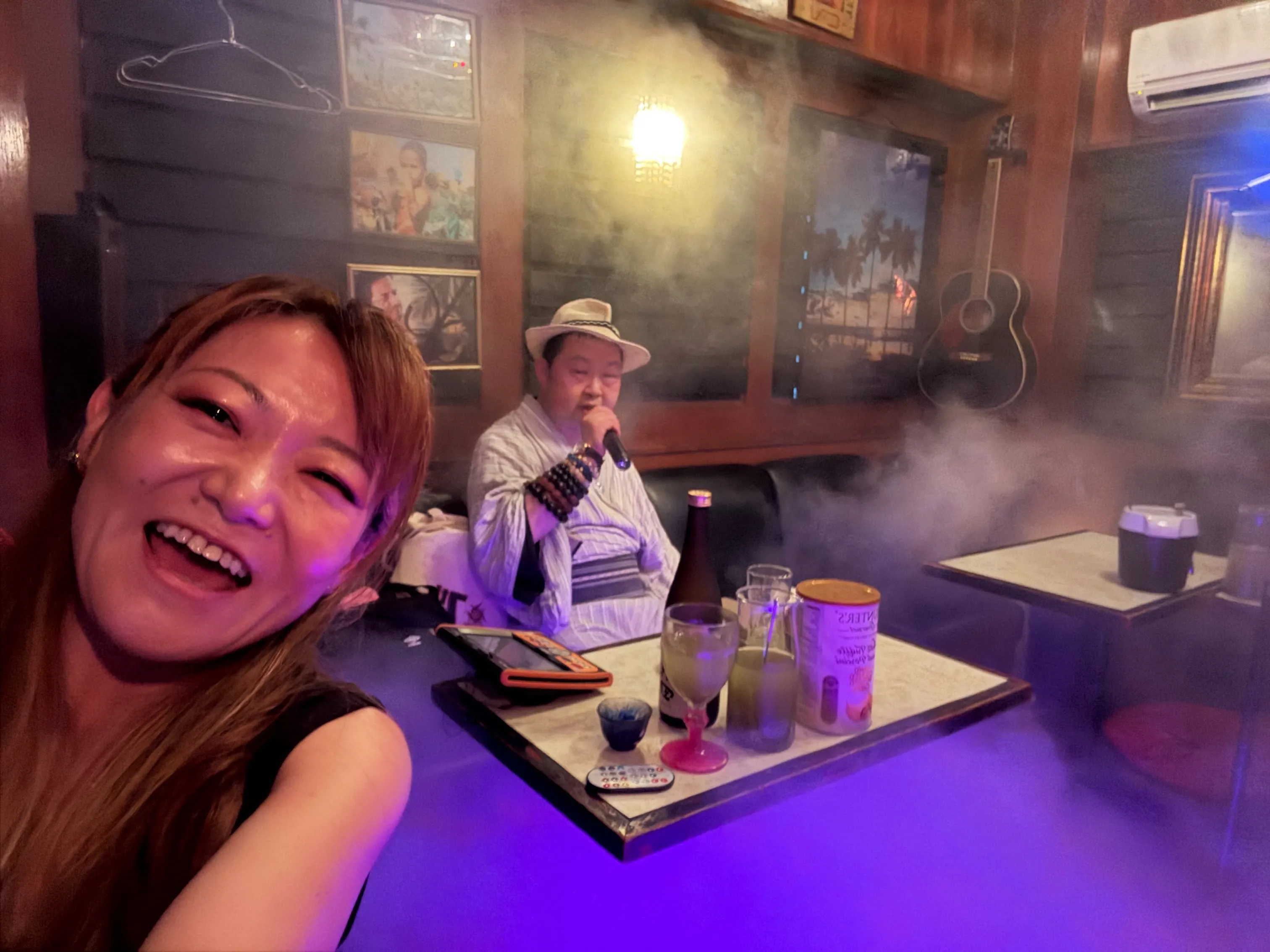珍しいメンバーが揃った夜❤️