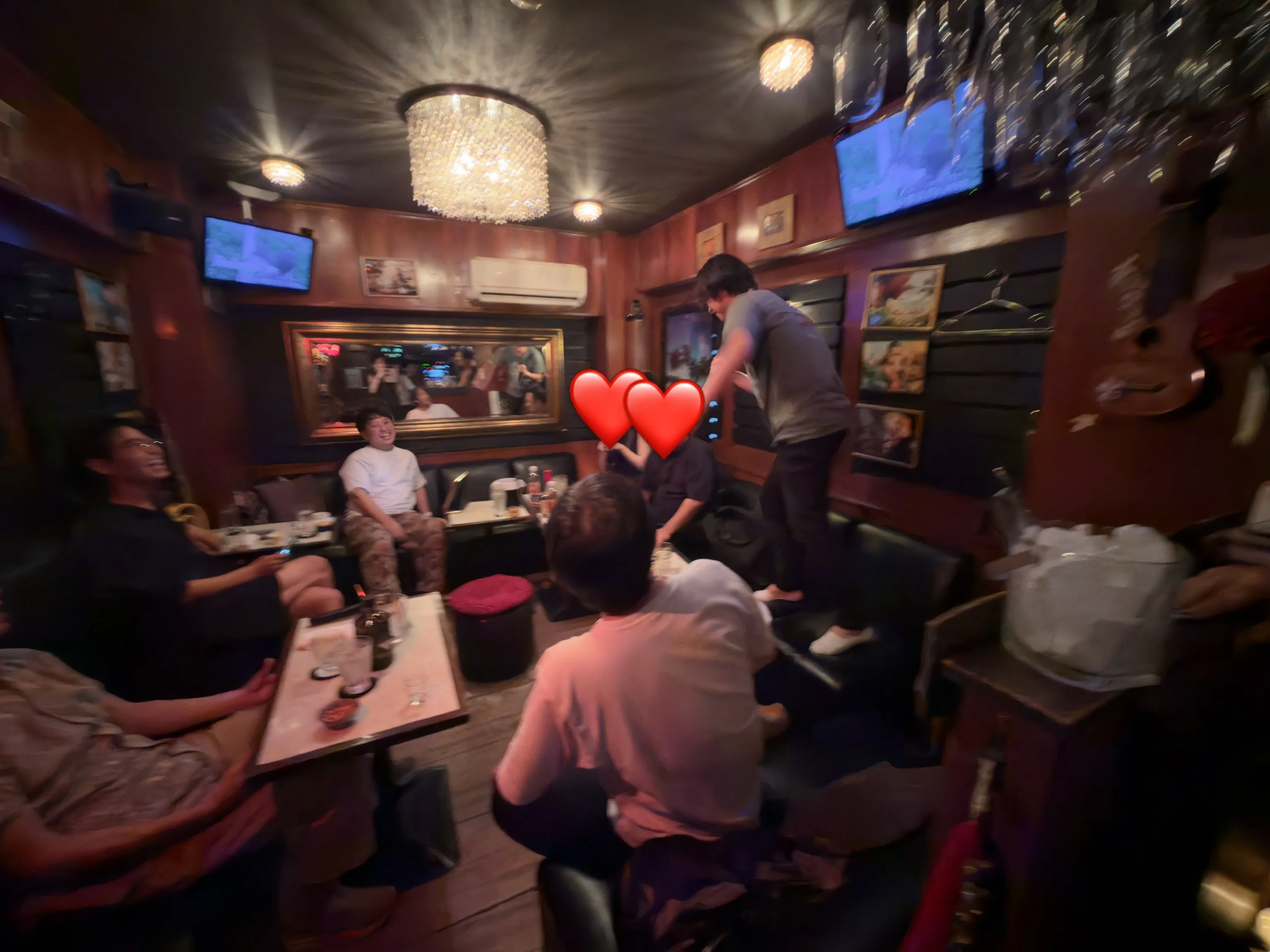 色々キャラの濃いメンバーが揃ったある夜のAbhi❤️