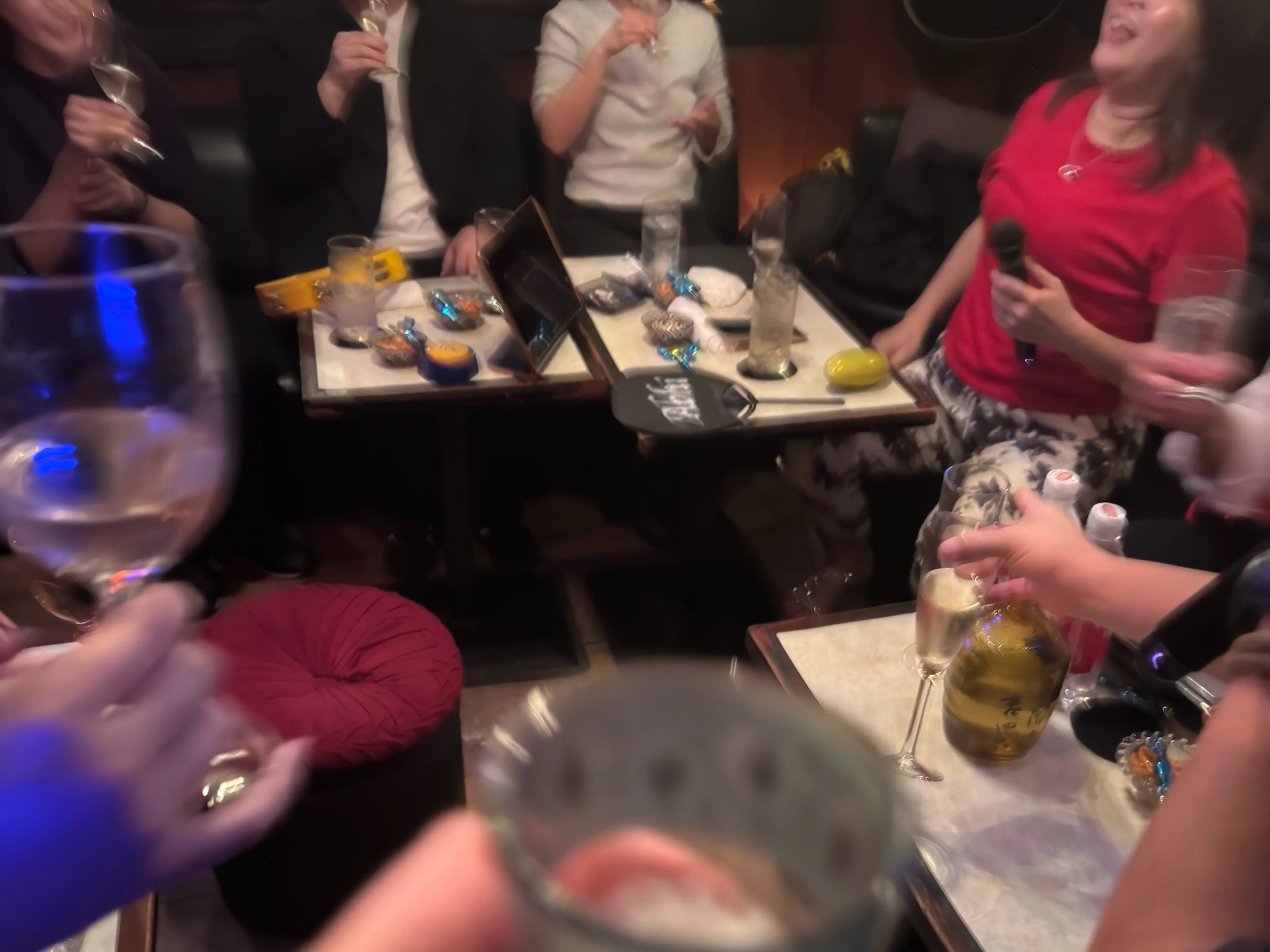 ある夜のAbhiアビー❤️常連さんとお連れ様