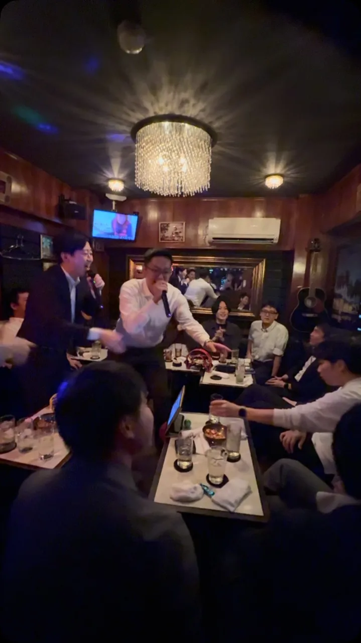 先日のAbhiアビー❤️飲み歌が続いた夜🌟